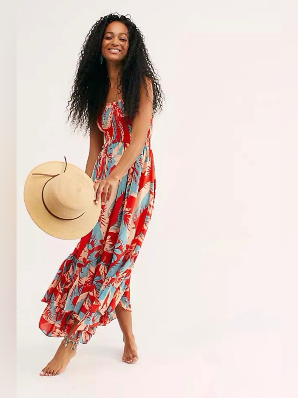 Free People Heat Wave Printed Maxi Dress - Picture 4 of 6